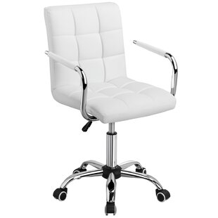 White desk store chair wayfair